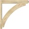 Ekena Millwork Thorton Rough Sawn Craftsman Outlooker, Douglas Fir, 6"W x 36"D x 36"H OUT06X36X36THR04RDF - alternate 3